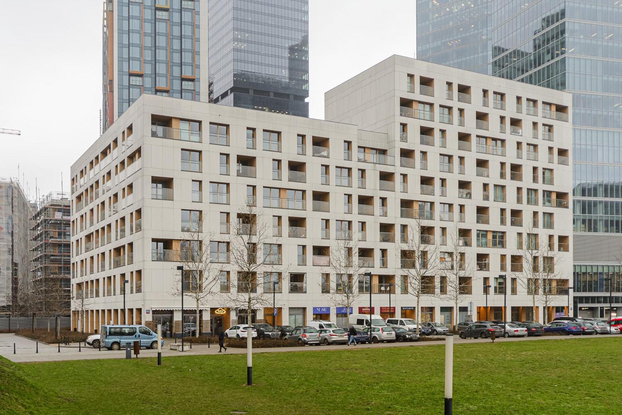 19 Dzielnica Kolejowa P&O Serviced Apartments Warschau Buitenkant foto