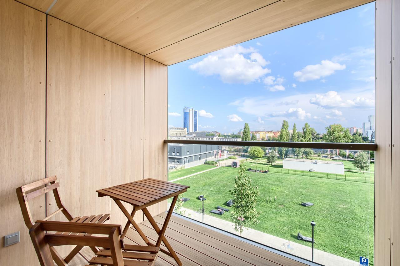 19 Dzielnica Kolejowa P&O Serviced Apartments Warschau Buitenkant foto